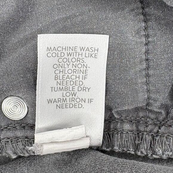 J. Jill DenimNeutral  Distressed High Rise Stretch Straight Jeans Womens Sz 4 - Picture 9 of 9